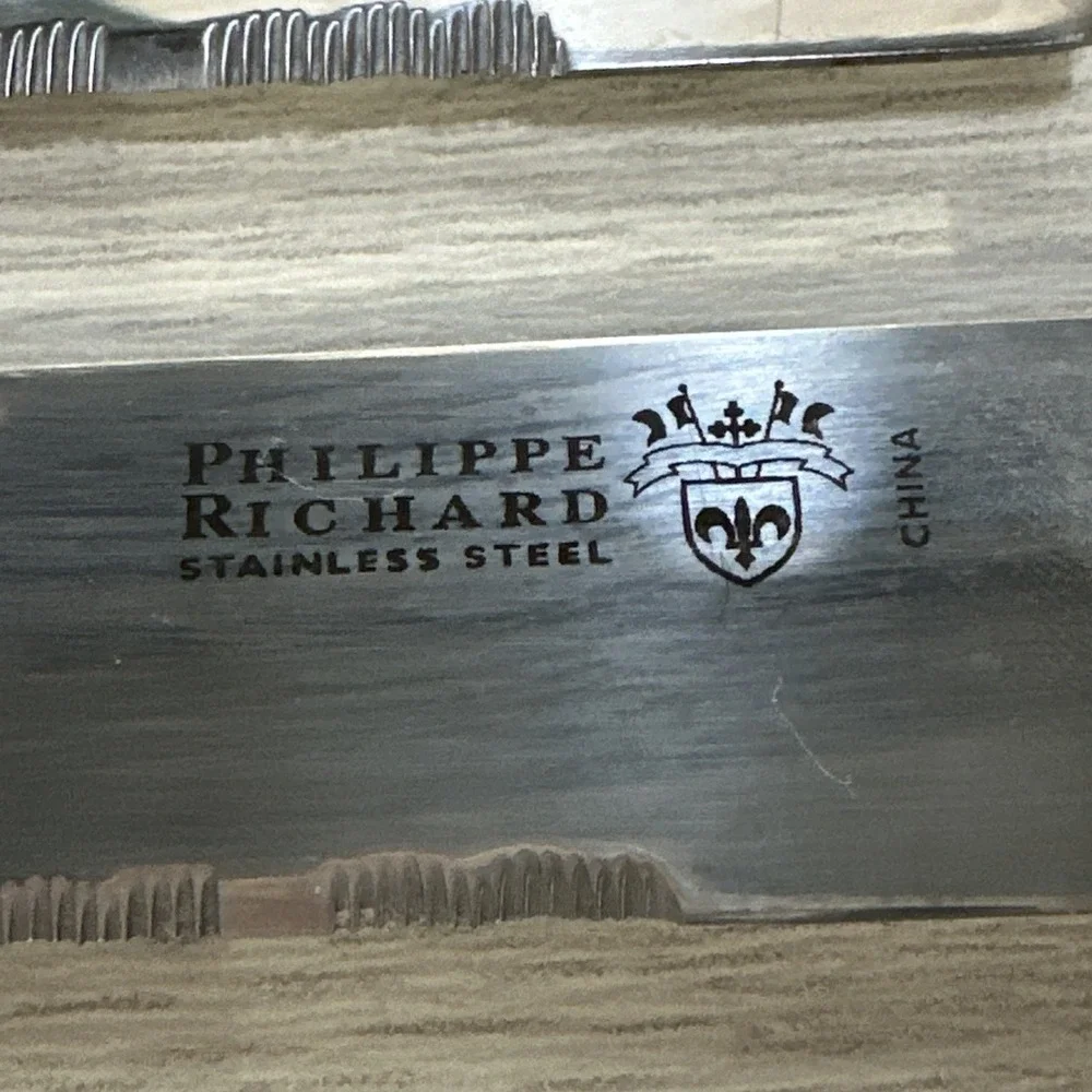 Philippe Richard Stainless Steel Kitchen Knives (Set of 7) Plastic Handle‎